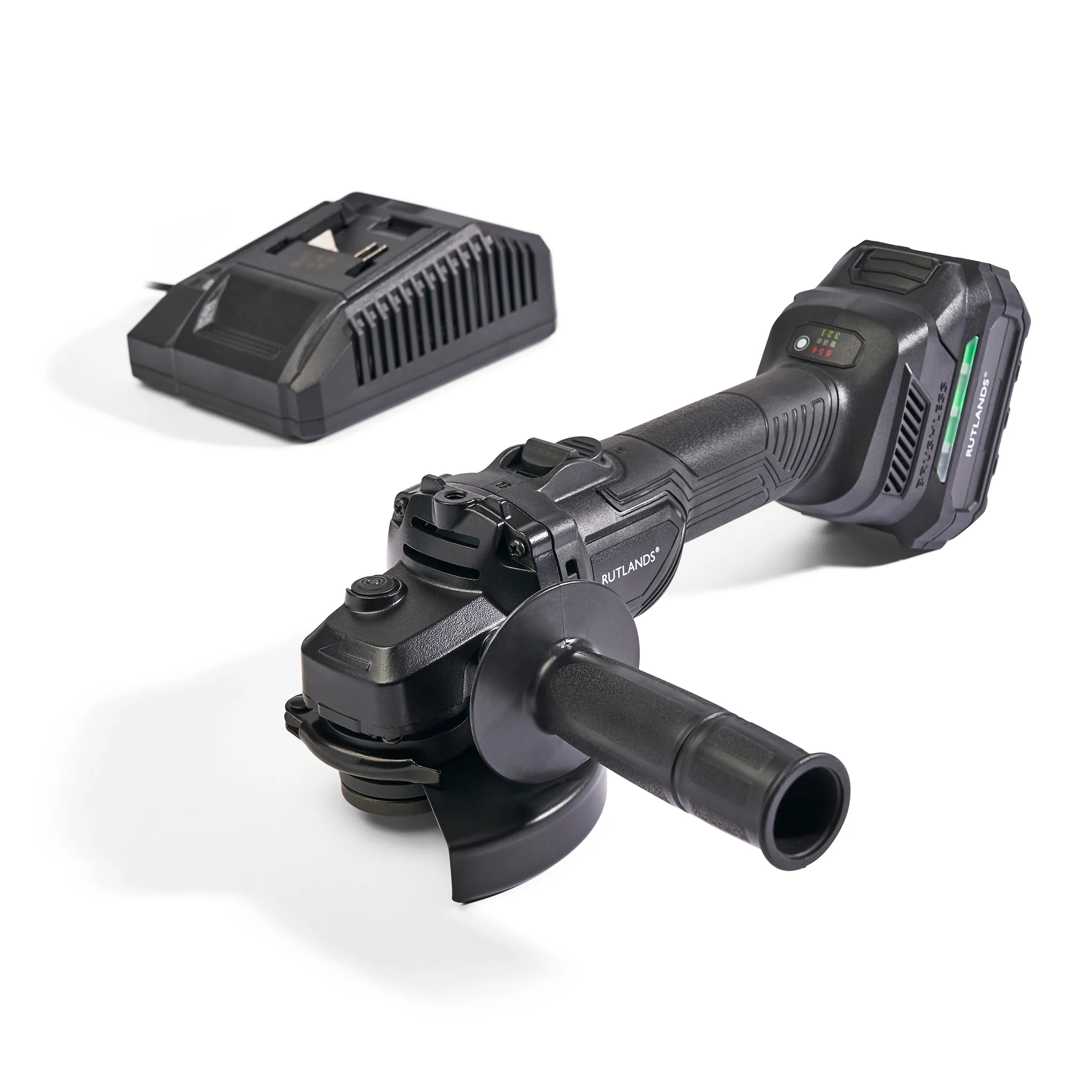 Brushless Cordless 20V Variable Speed Angle Grinder - 125mm - Image 6