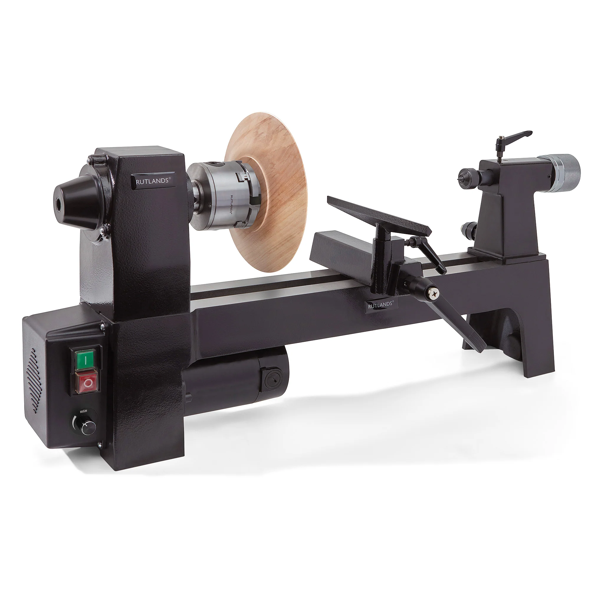 R4 Woodturning Lathe Variable Speed, Chuck and Tools - 203mm x 305mm - Image 4